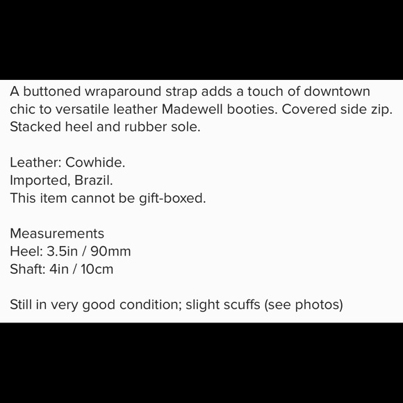 Madewell Black ‘Sammie’ Ankle Booties - Picture 7 of 7